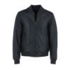 Leather Bomber Jacket