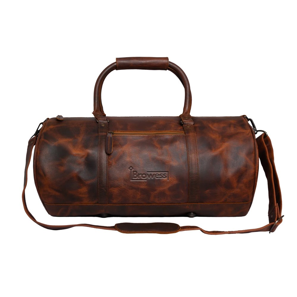 Leather Duffle Bag